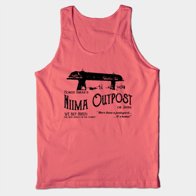 Visit Niima Outpost! Tank Top by BeepBoopBeep Clothing, Co.